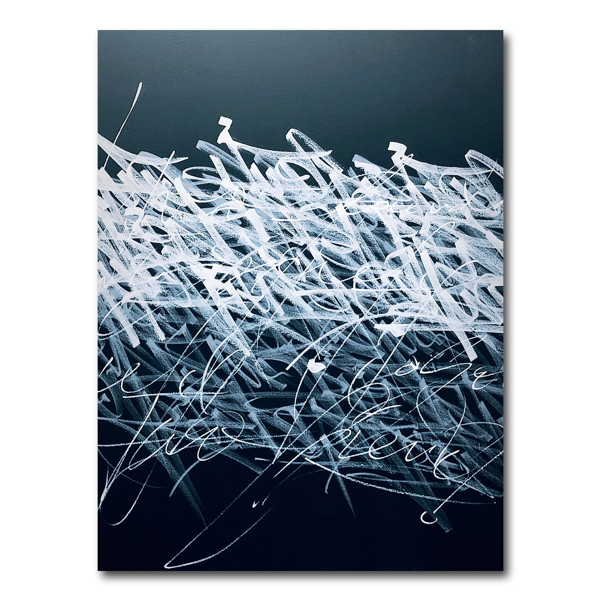 AUTO-MOCKUP WHITE | Bash b&W | 1 Piece | Gallery Wrap Canvas | group=3x4