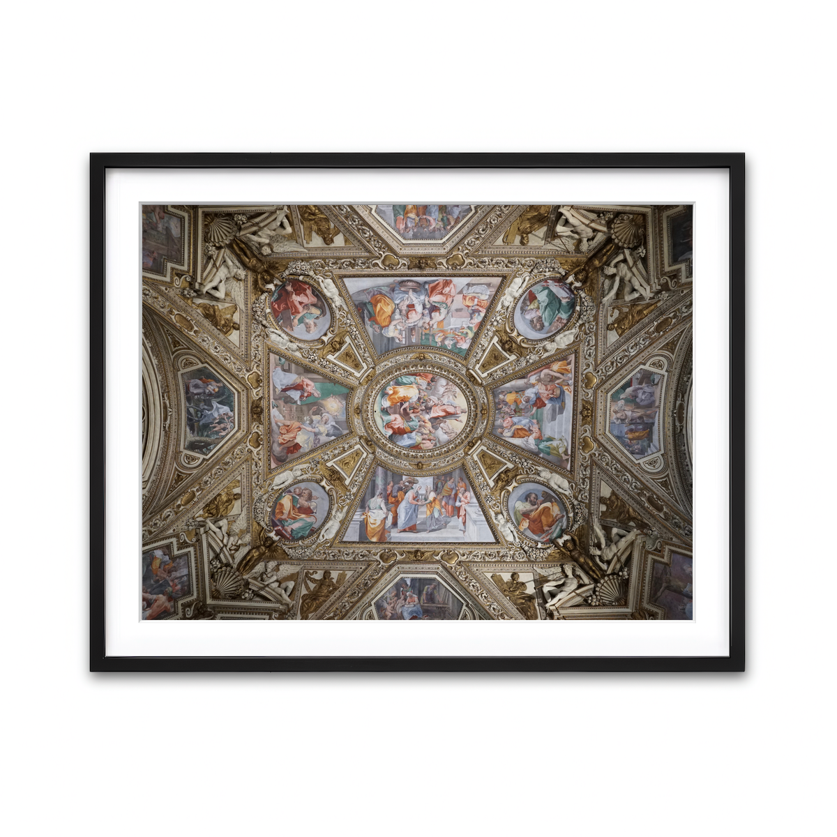 Framed Print 4x3 Black