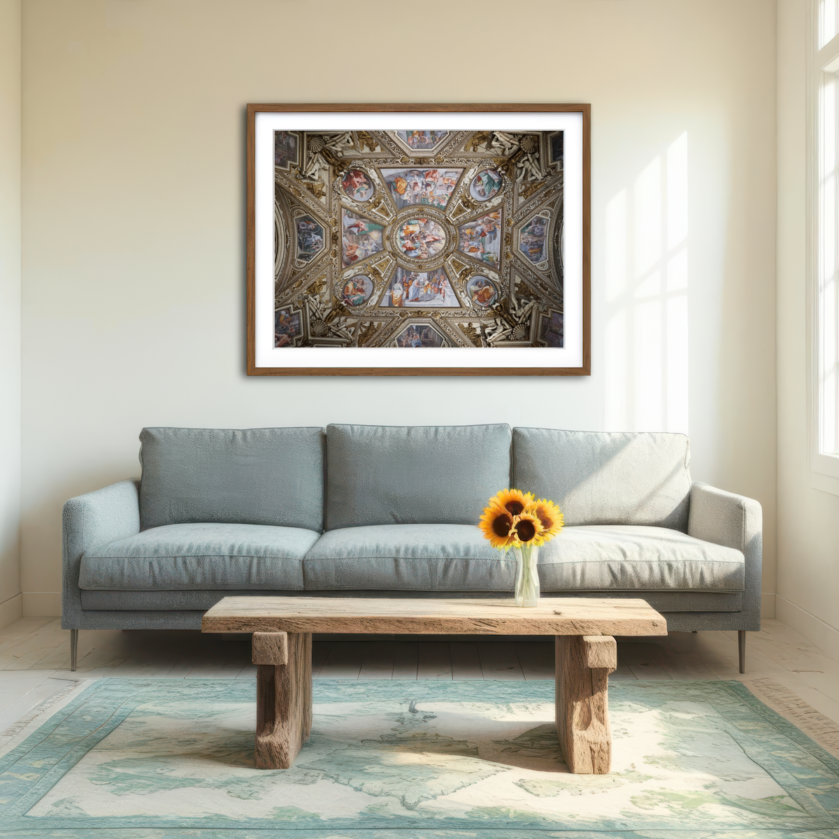 AUTO-MOCKUP ROOM | Basilica di Santa Maria Wall Art