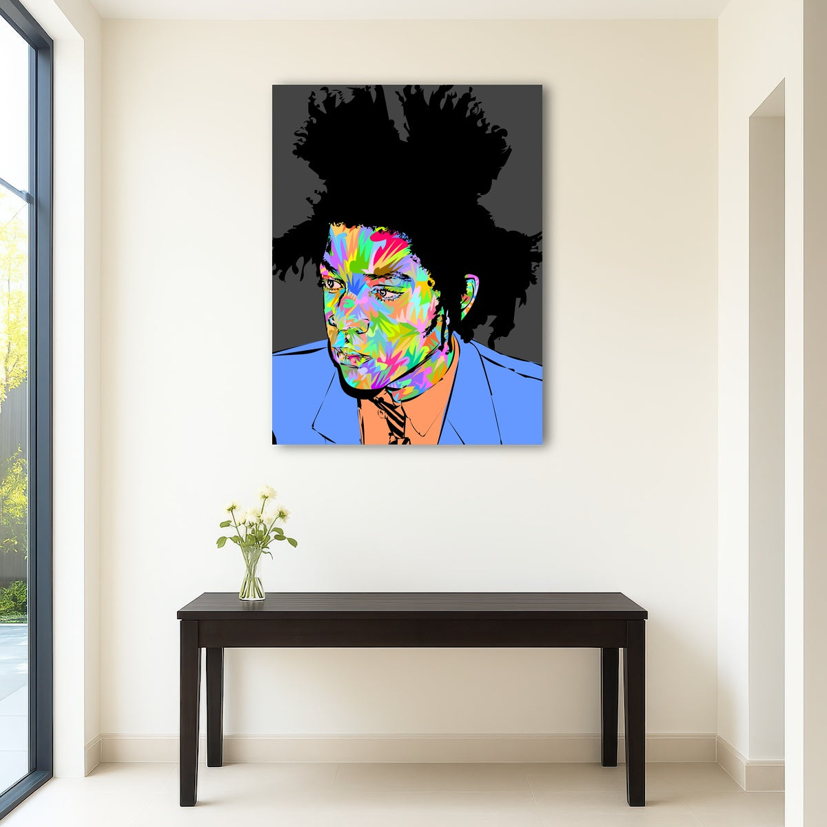 AUTO-MOCKUP ROOM | Basquiat in Blue