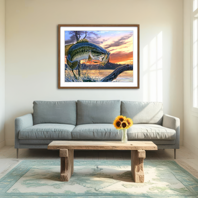 AUTO-MOCKUP ROOM | Bass Wall Art