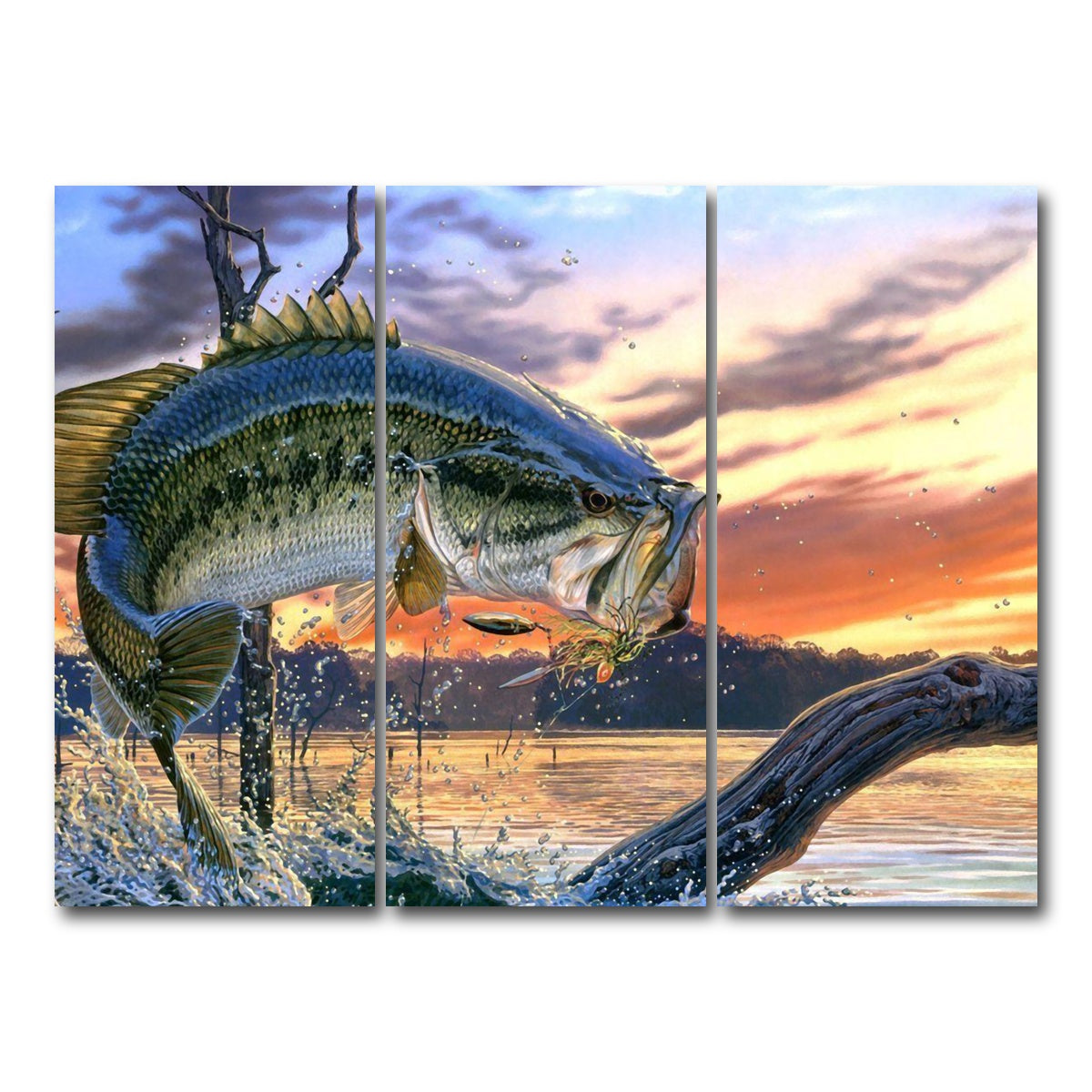 AUTO-MOCKUP WHITE | Bass | 3 Piece | Gallery Wrap Canvas | group=8x18