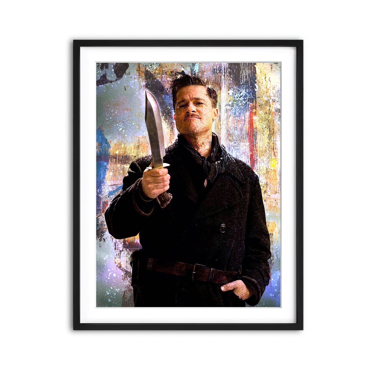 Framed Print 3x4 Black