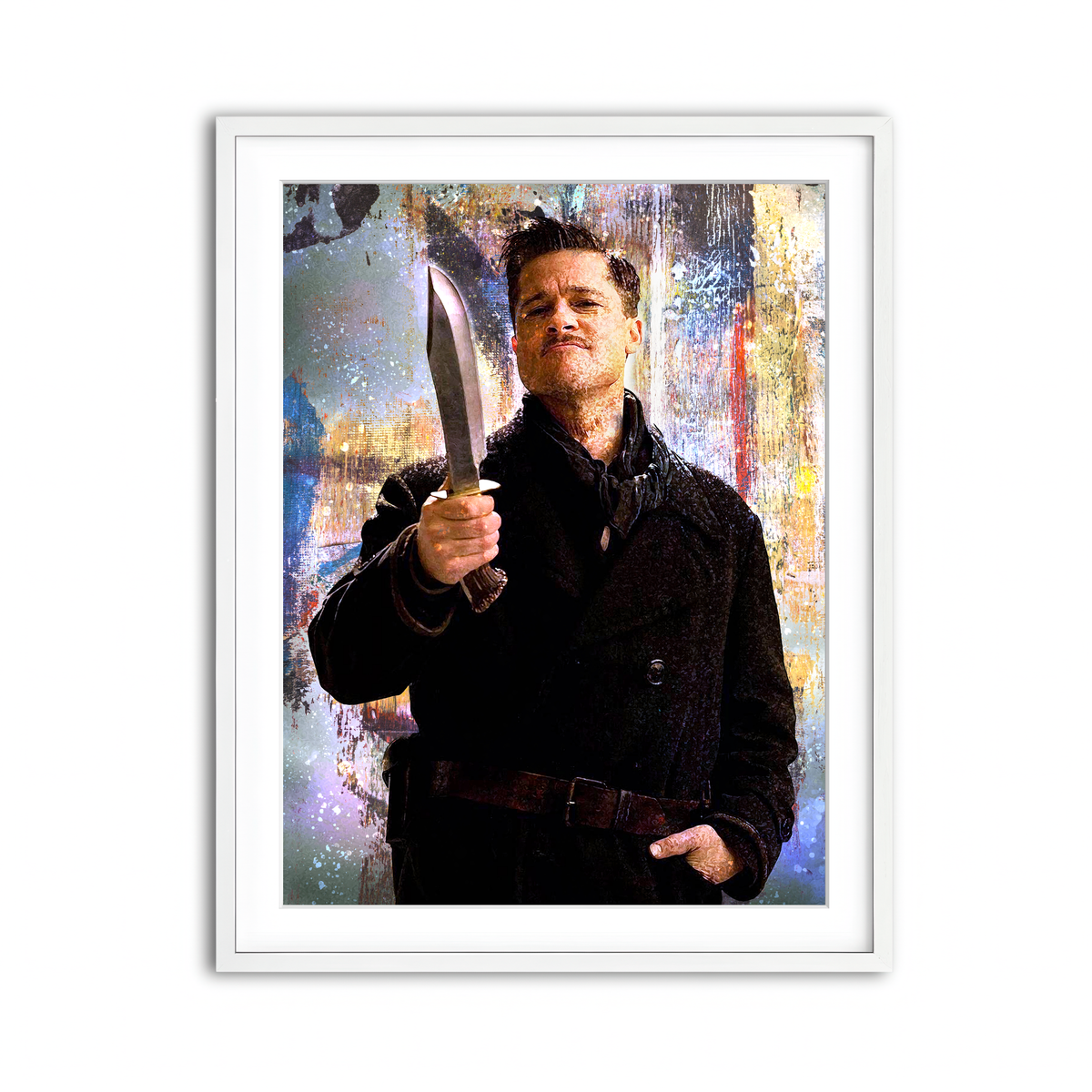 Framed Print 3x4 White