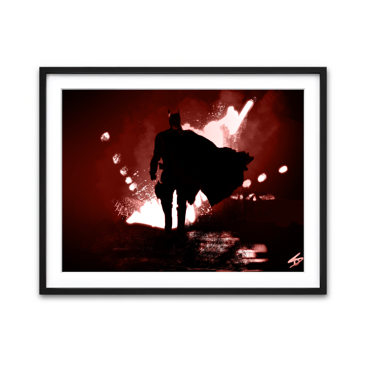 Framed Print 4x3 Black