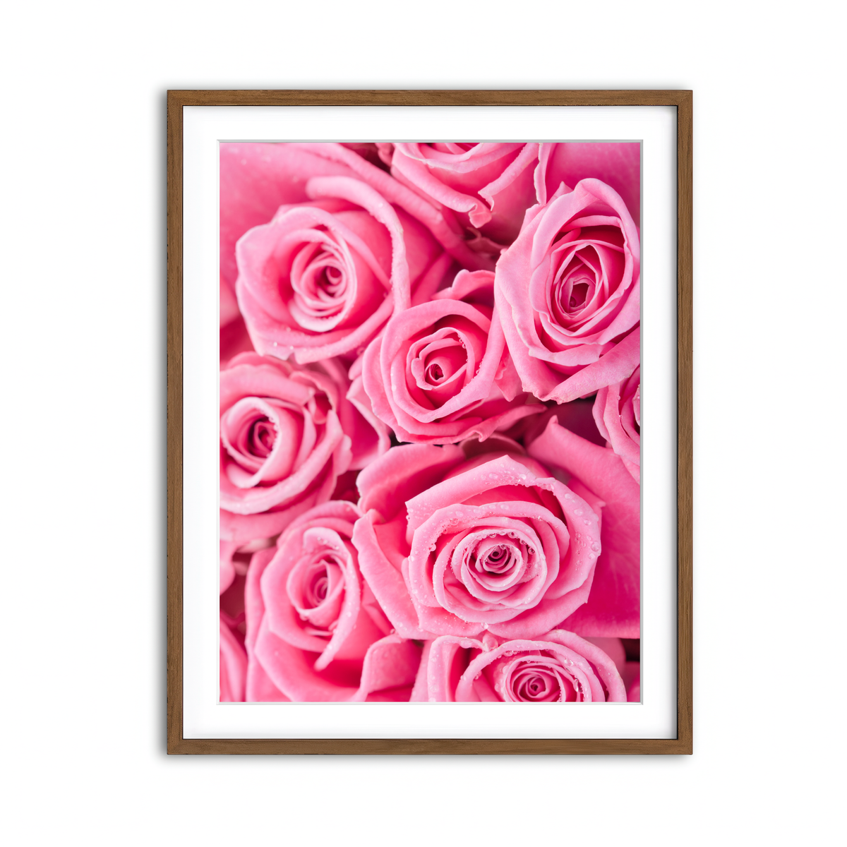 Framed Print 3x4 Walnut