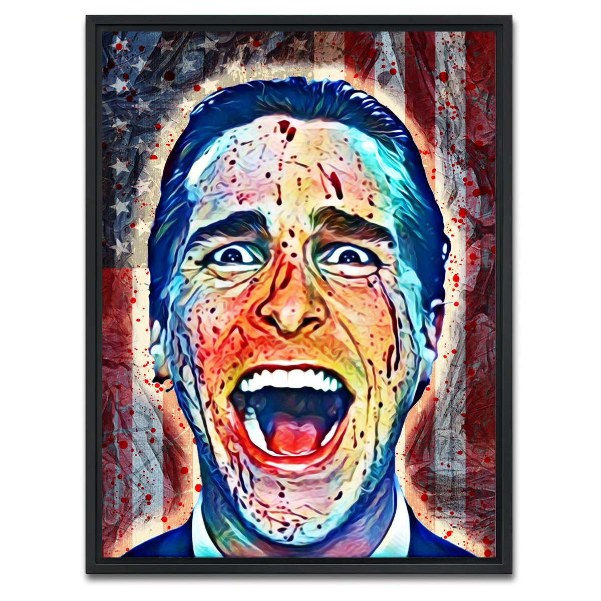 AUTO-MOCKUP WHITE | Bateman Canvas | 1 Piece | Black Framed Canvas | group=3x4