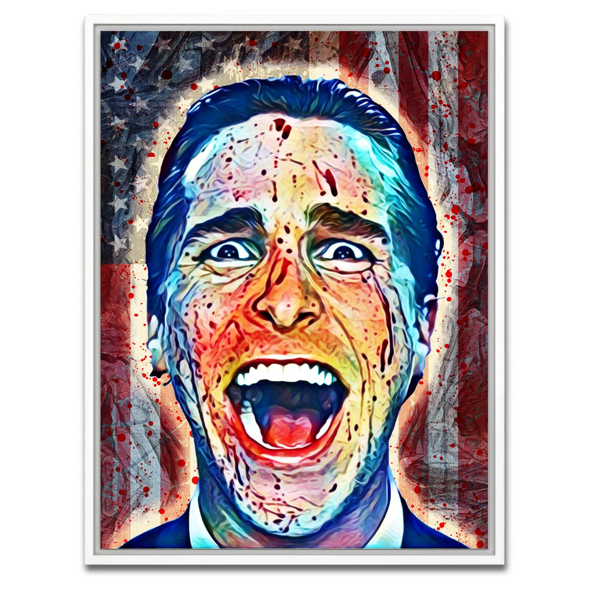 AUTO-MOCKUP WHITE | Bateman Canvas | 1 Piece | White Framed Canvas | group=3x4