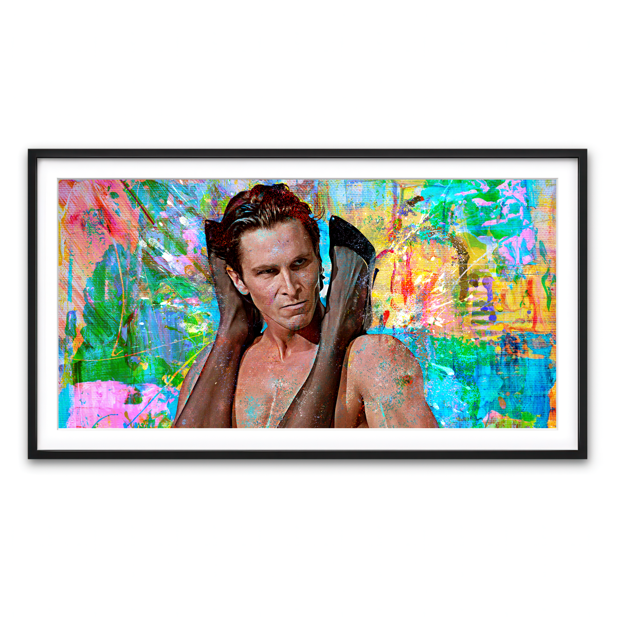 Framed Print 2x1 Black