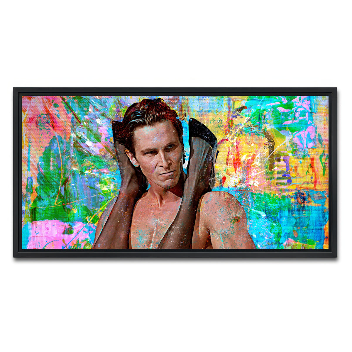 AUTO-MOCKUP WHITE | Bateman Flex | 1 Piece | Black Framed Canvas | group=2x1