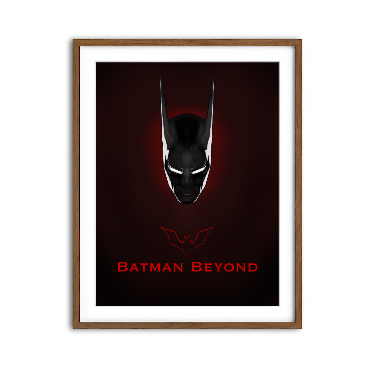 Framed Print 3x4 Walnut