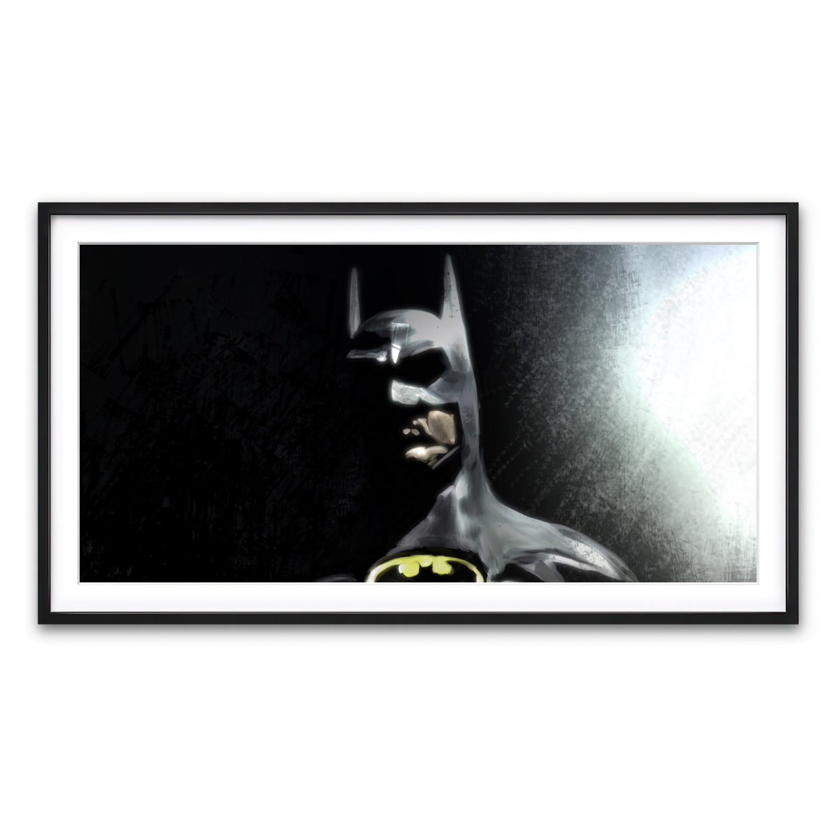 Framed Print 2x1 Black