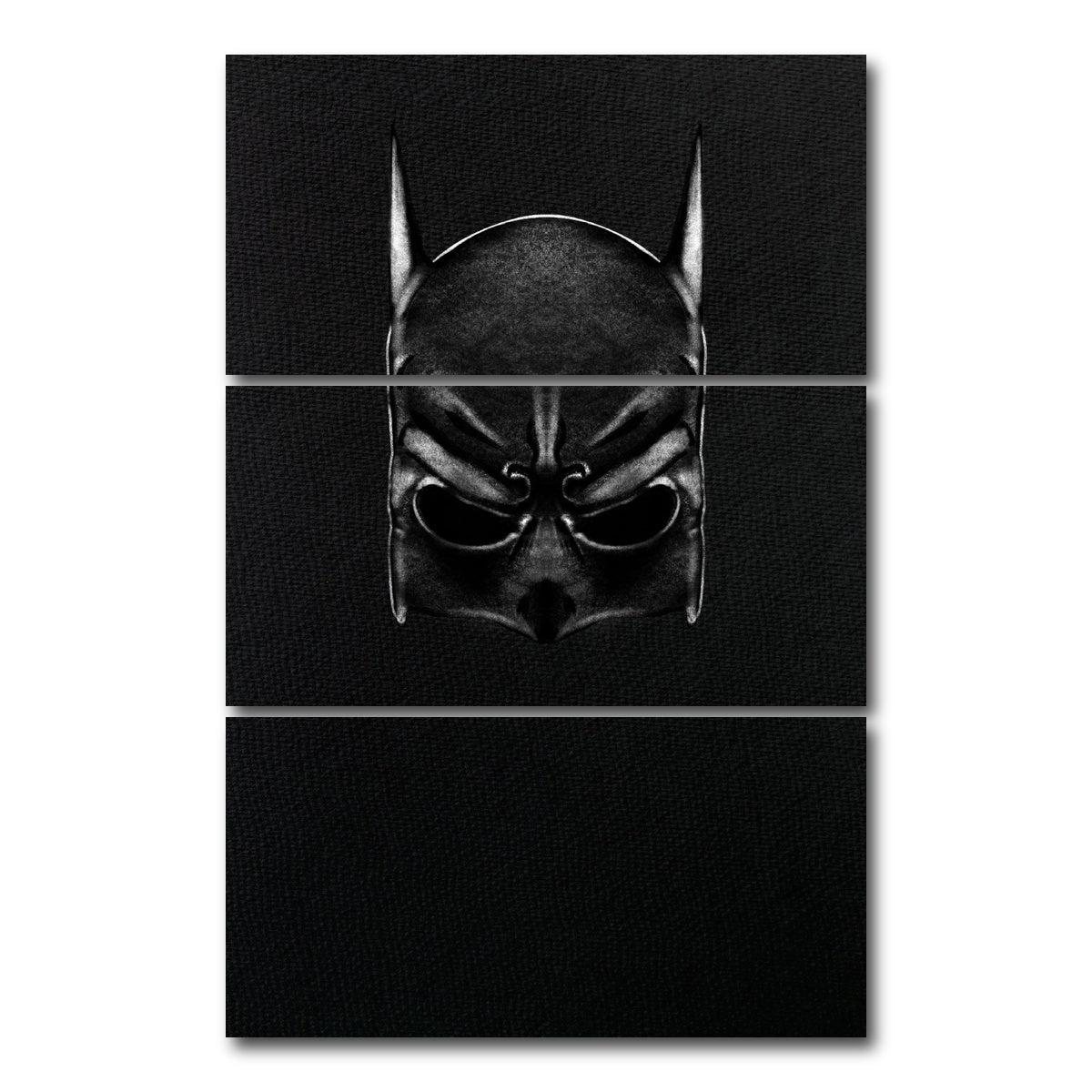 AUTO-MOCKUP WHITE | Batman | 3 Piece | Gallery Wrap Canvas | group=12x24_stacked