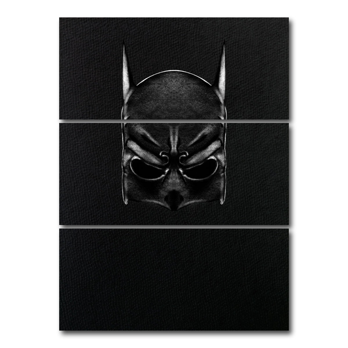 AUTO-MOCKUP WHITE | Batman | 3 Piece | Gallery Wrap Canvas | group=8x18_stacked