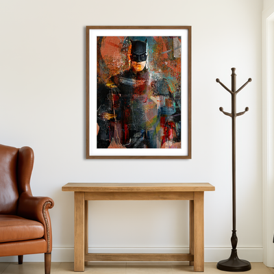 AUTO-MOCKUP ROOM | Batman Art Wall Art