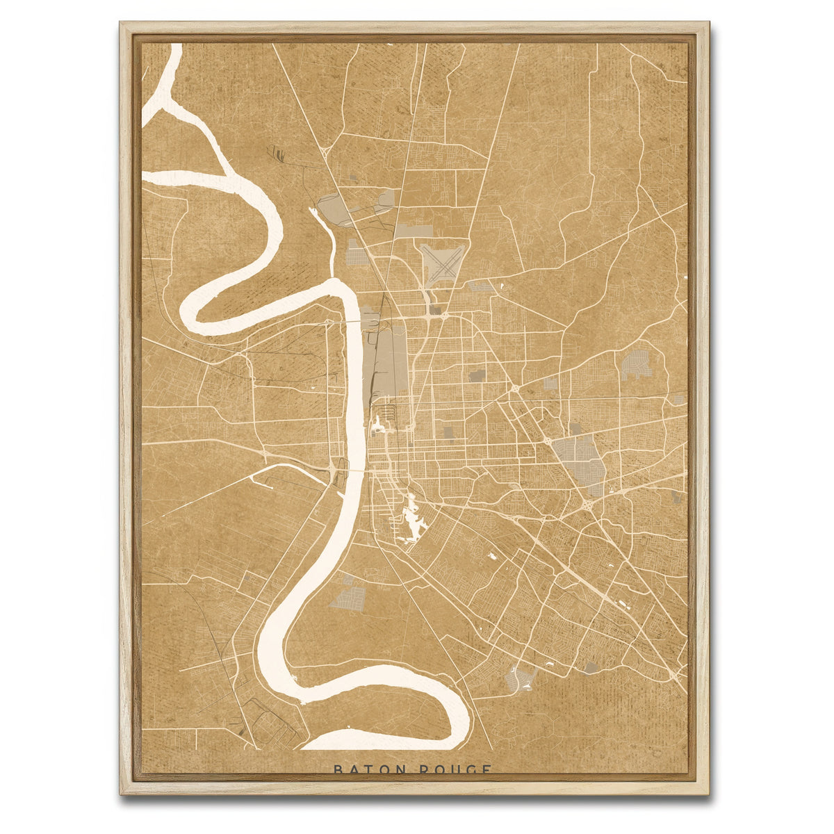 AUTO-MOCKUP WHITE | Baton Rouge | 1 Piece | Natural Framed Canvas | group=3x4