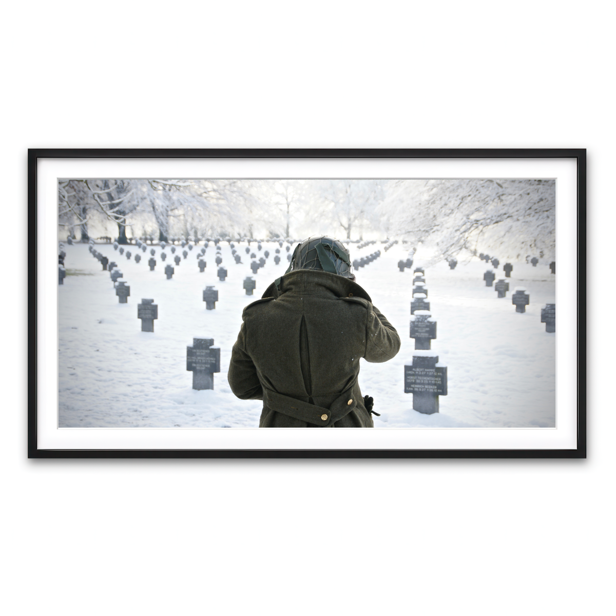 Framed Print 2x1 Black