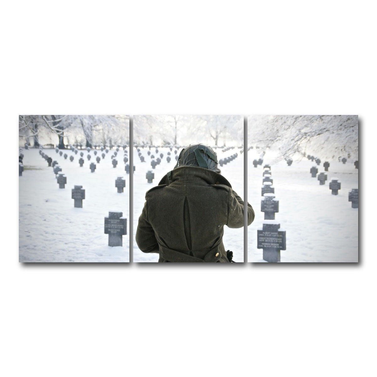 AUTO-MOCKUP WHITE | Battle of the Bulge | 3 Piece | Gallery Wrap Canvas | group=18x24
