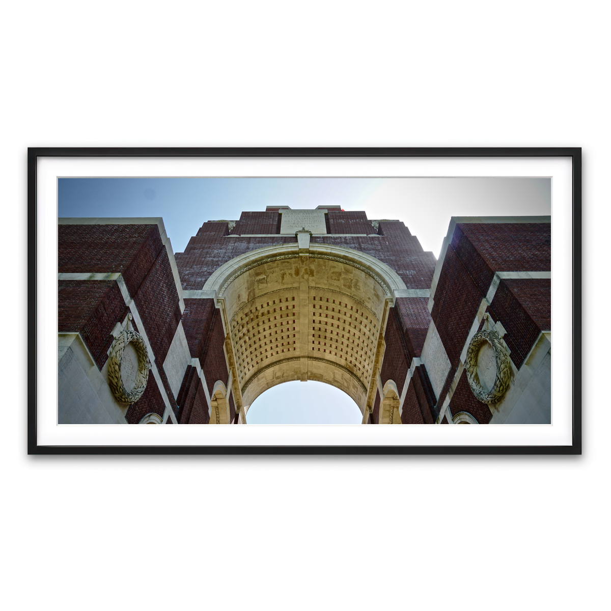 Framed Print 2x1 Black