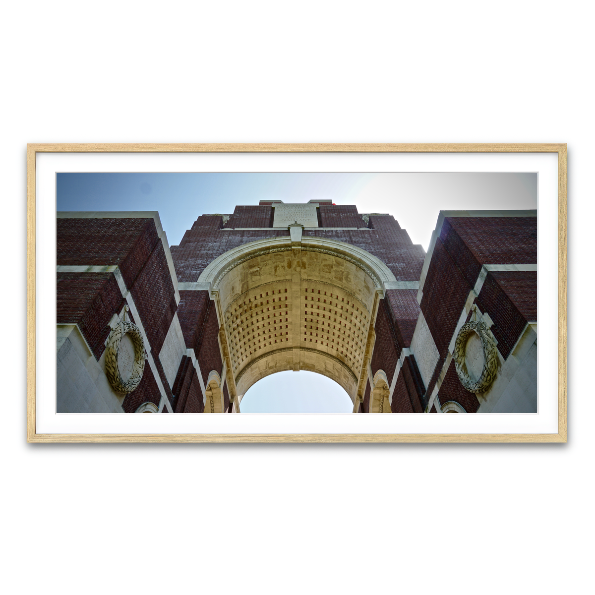 Framed Print 2x1 Natural