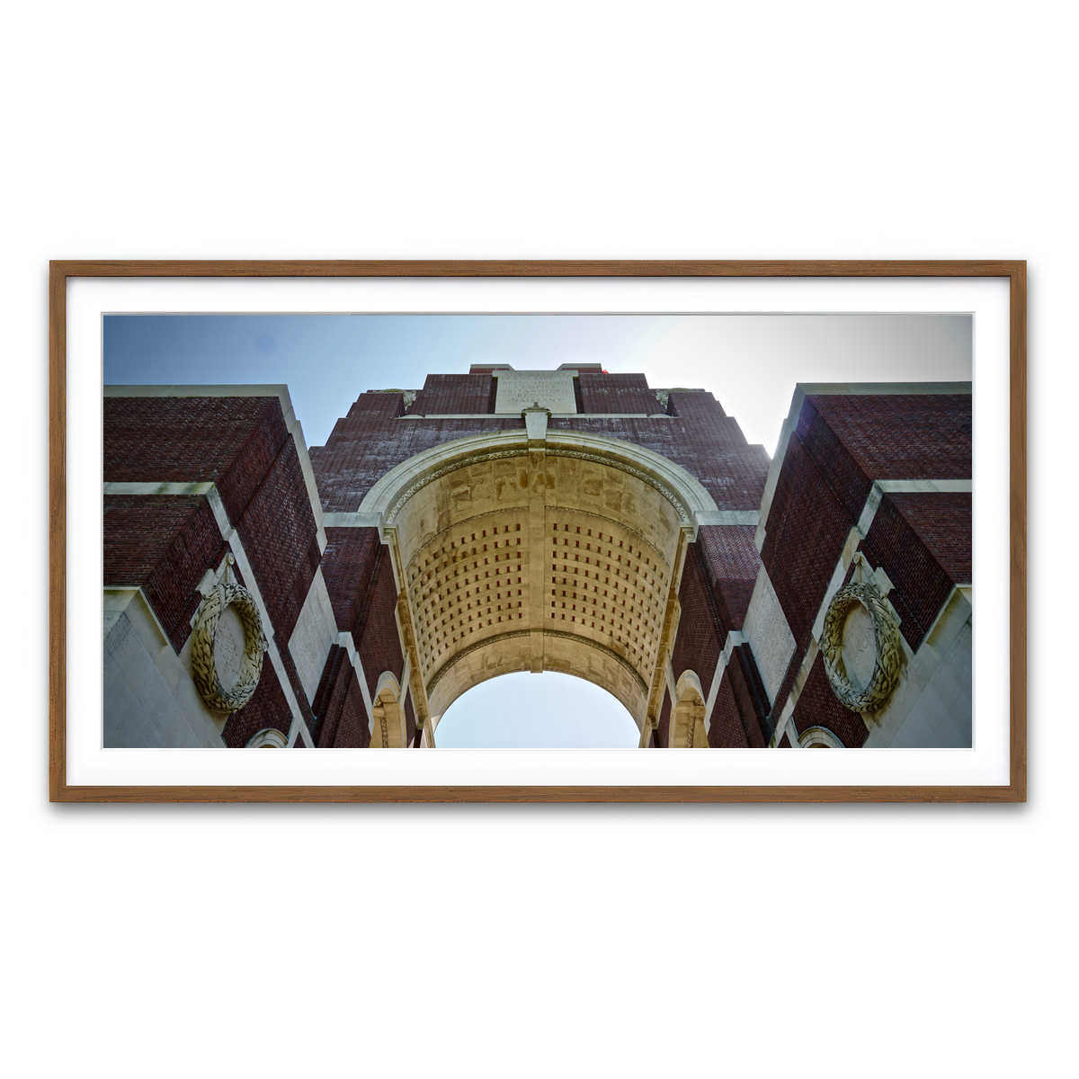 Framed Print 2x1 Walnut