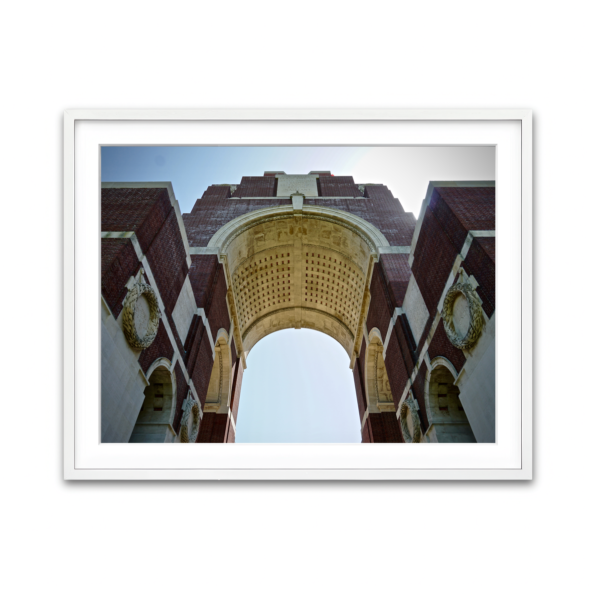 Framed Print 4x3 White