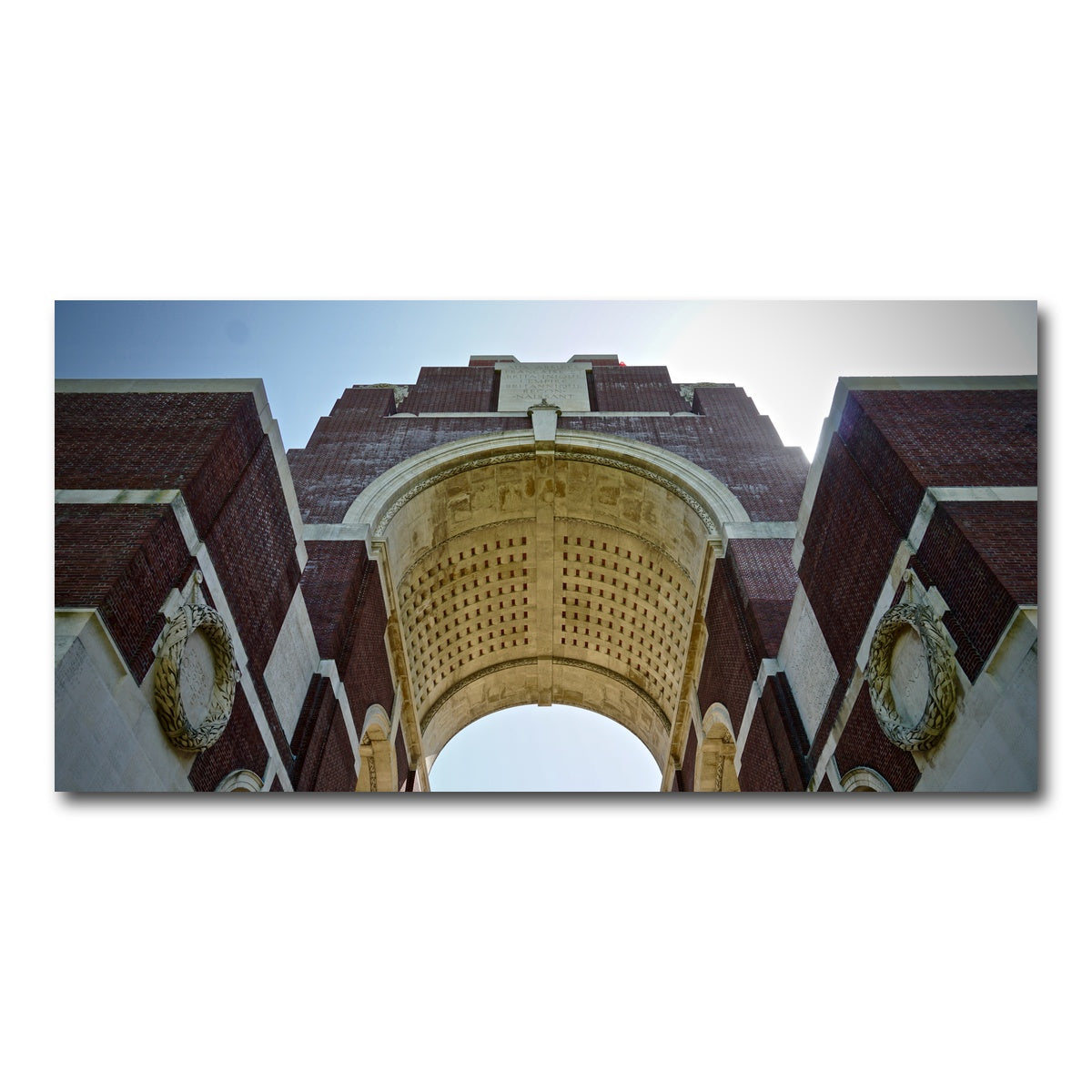 AUTO-MOCKUP WHITE | Battle of the Somme Memorial | 1 Piece | Gallery Wrap Canvas | group=2x1