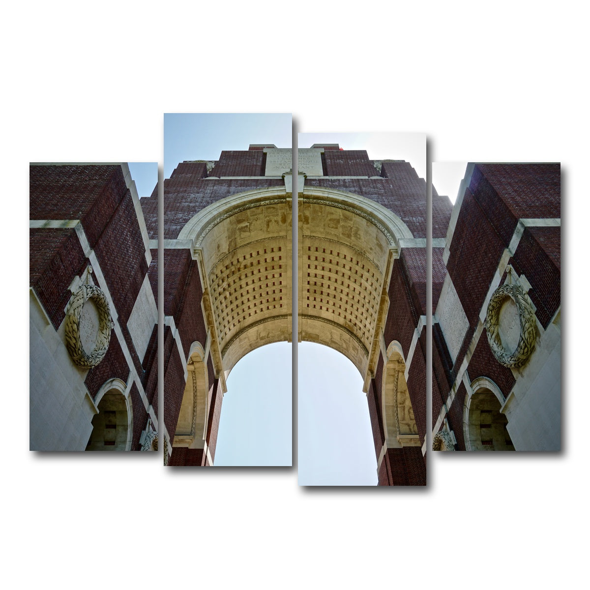 AUTO-MOCKUP WHITE | Battle of the Somme Memorial | 4 Piece | Gallery Wrap Canvas | group=4_normal