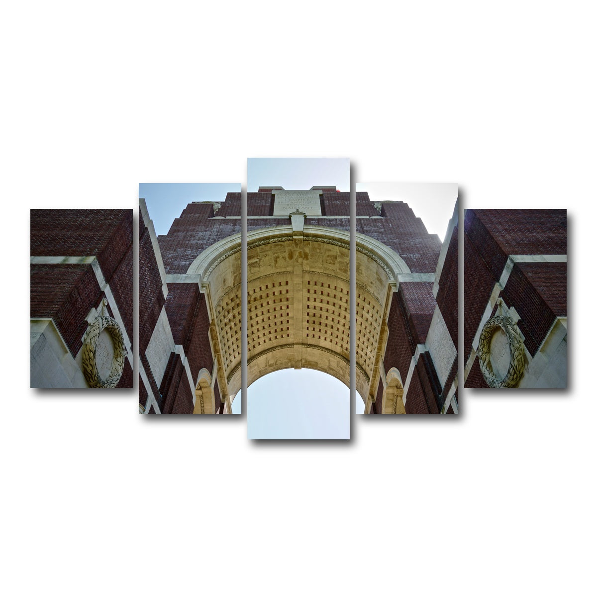 AUTO-MOCKUP WHITE | Battle of the Somme Memorial | 5 Piece | Gallery Wrap Canvas | group=5_normal