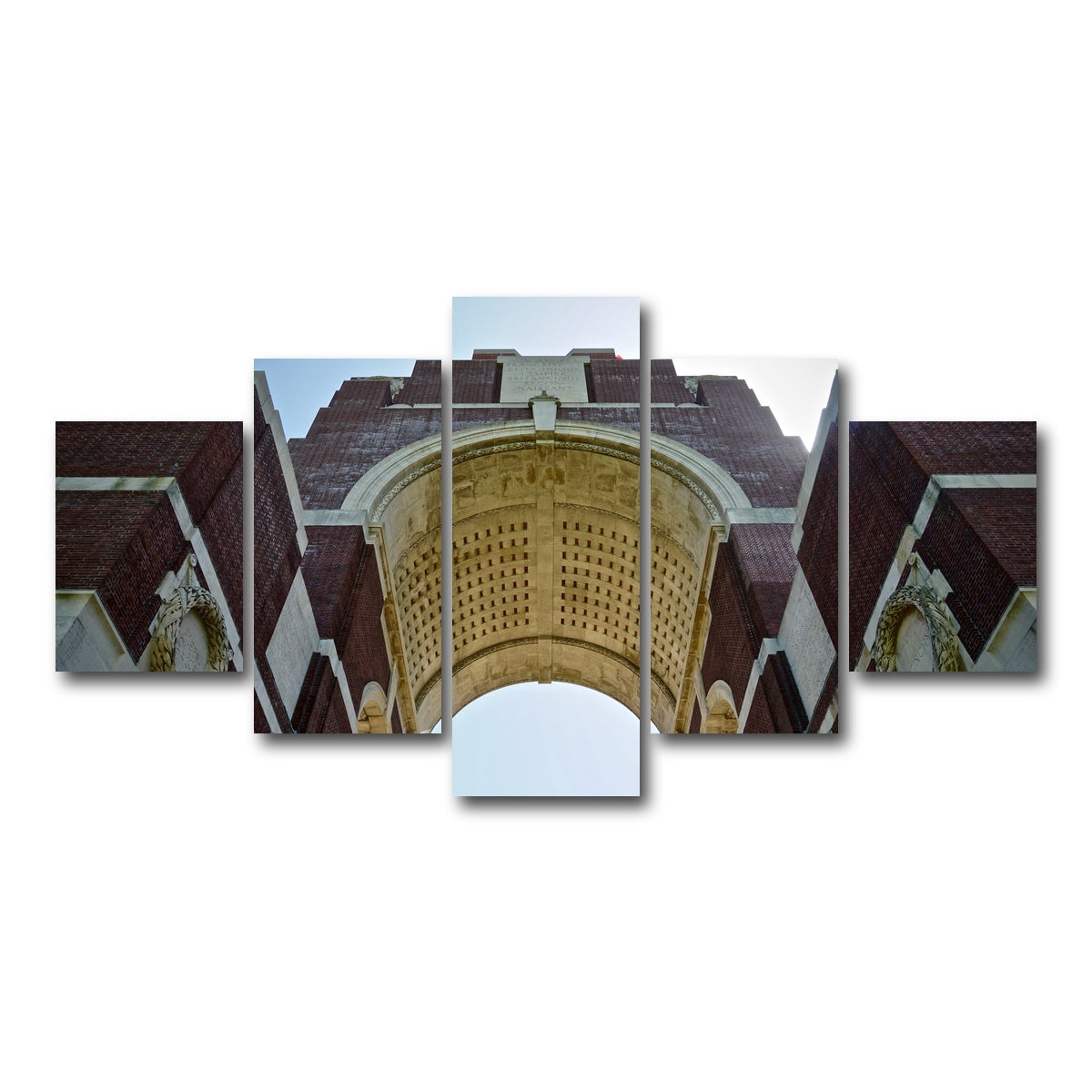 AUTO-MOCKUP WHITE | Battle of the Somme Memorial | 5 Piece | Gallery Wrap Canvas | group=5_short