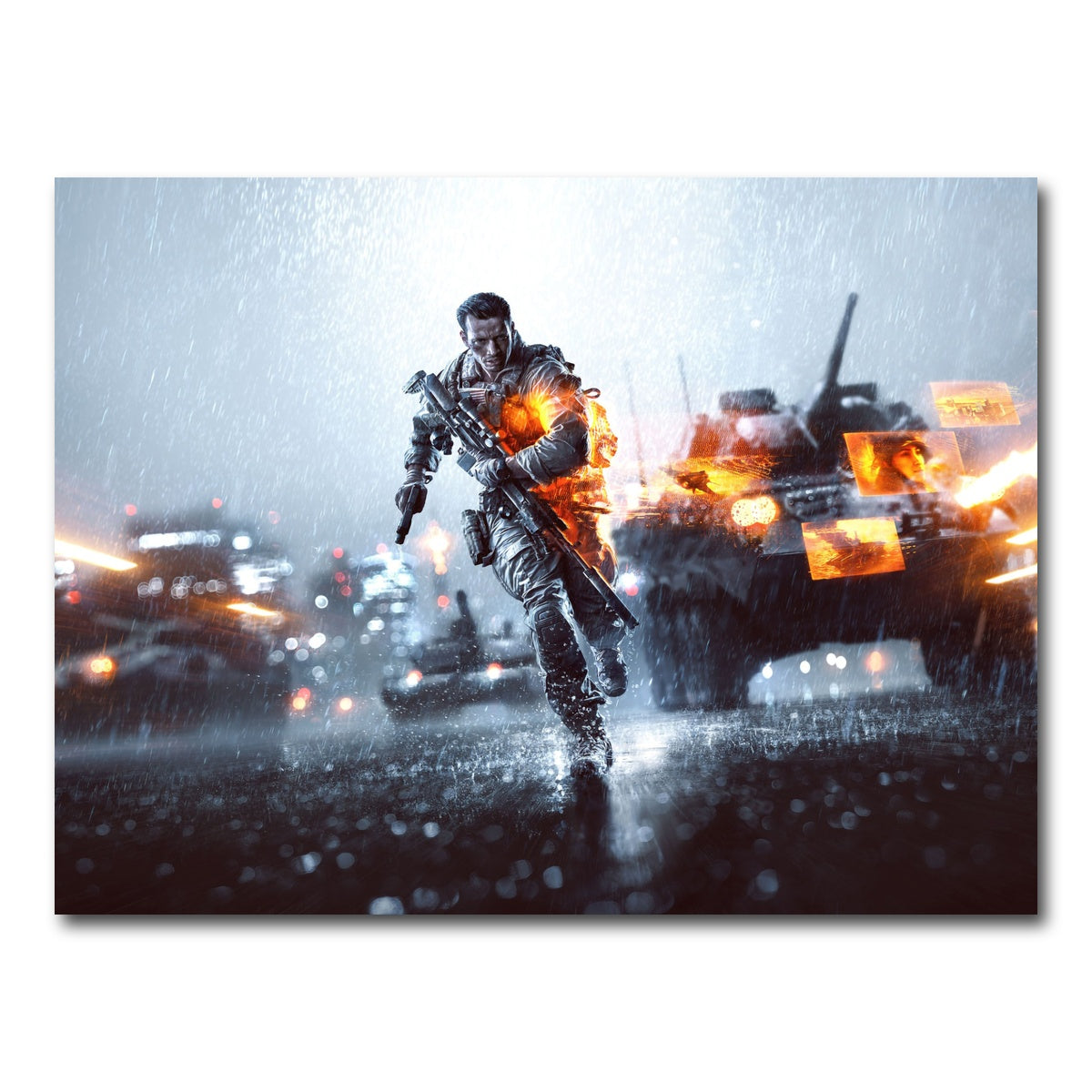 AUTO-MOCKUP WHITE | Battlefield | 1 Piece | Gallery Wrap Canvas | group=4x3