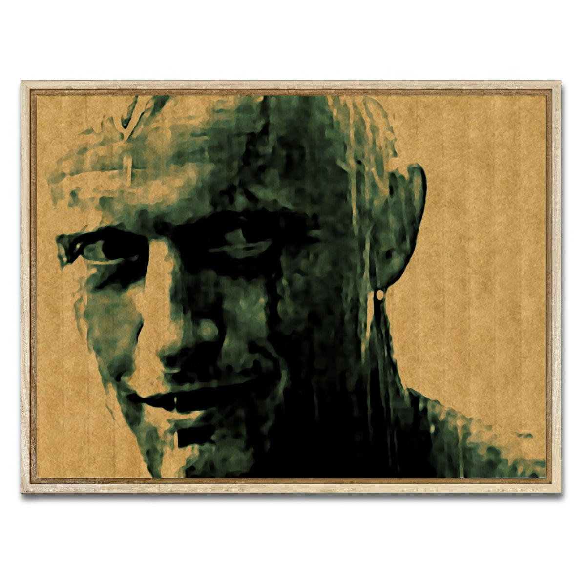 AUTO-MOCKUP WHITE | Batty | 1 Piece | Natural Framed Canvas | group=4x3