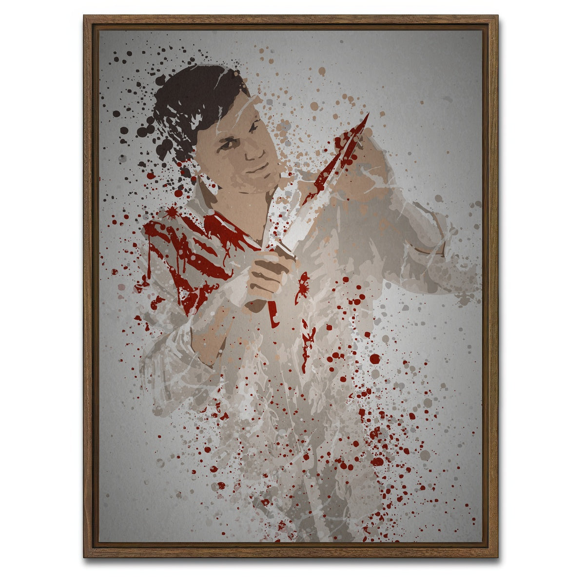 AUTO-MOCKUP WHITE | Bay Harbour Butcher | 1 Piece | Walnut Framed Canvas | group=3x4