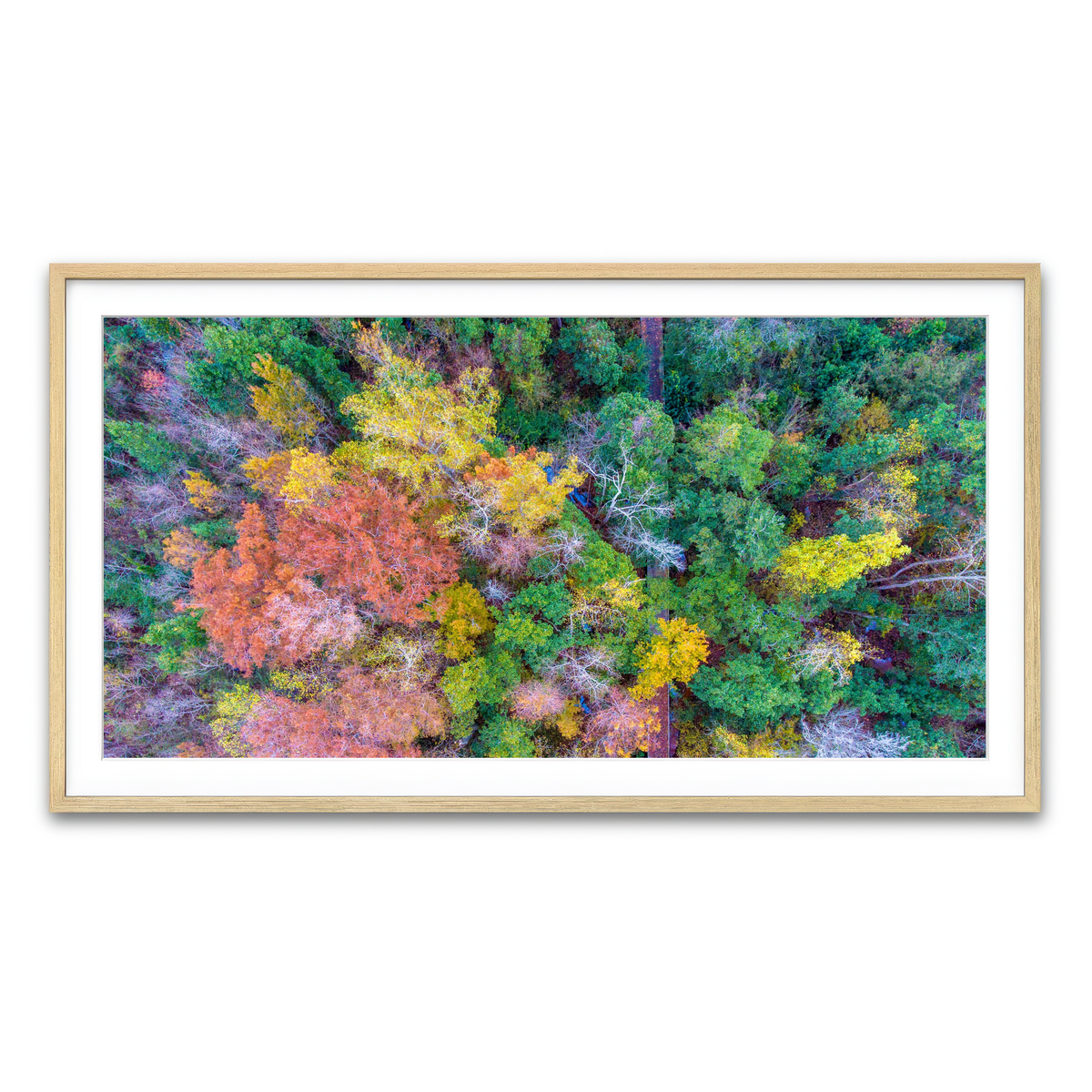 Framed Print 2x1 Natural