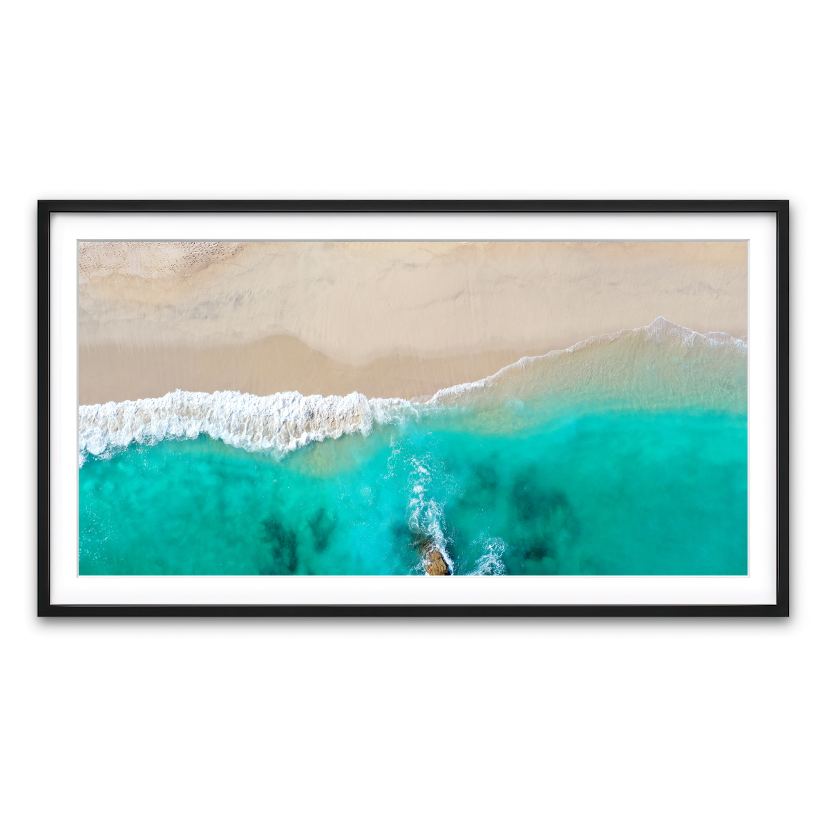 Framed Print 2x1 Black