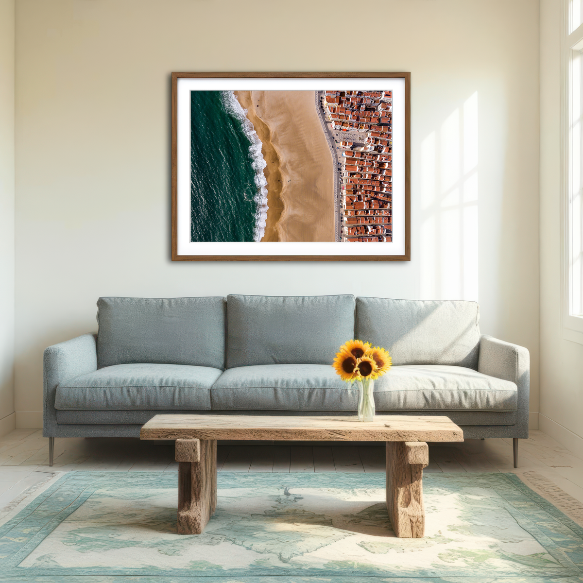 AUTO-MOCKUP ROOM | Beach Front Wall Art