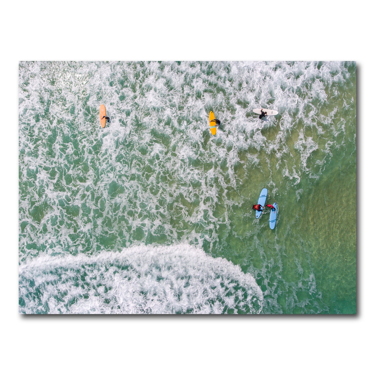 AUTO-MOCKUP WHITE | Beach Gang | 1 Piece | Gallery Wrap Canvas | group=4x3