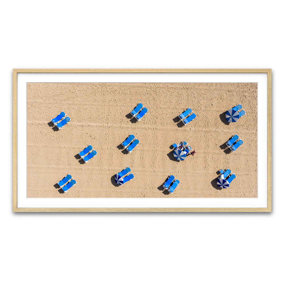 Framed Print 2x1 Natural