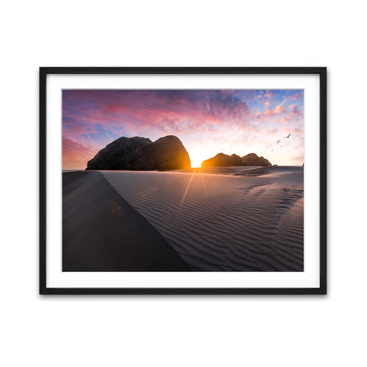 Framed Print 4x3 Black