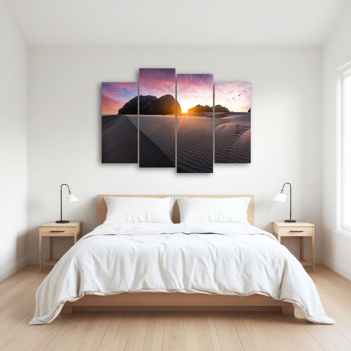 AUTO-MOCKUP ROOM | Beach Sunset