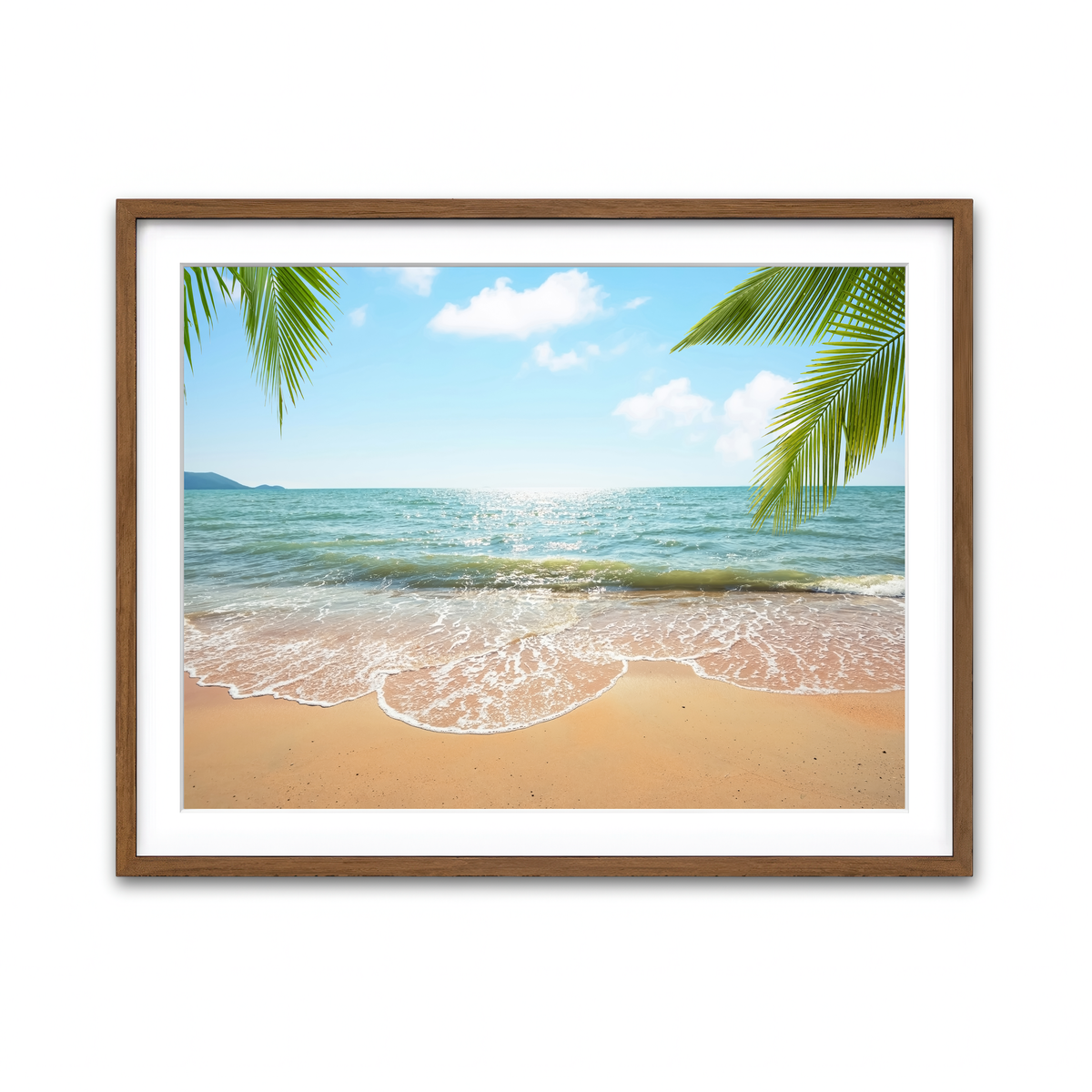 Framed Print 4x3 Walnut