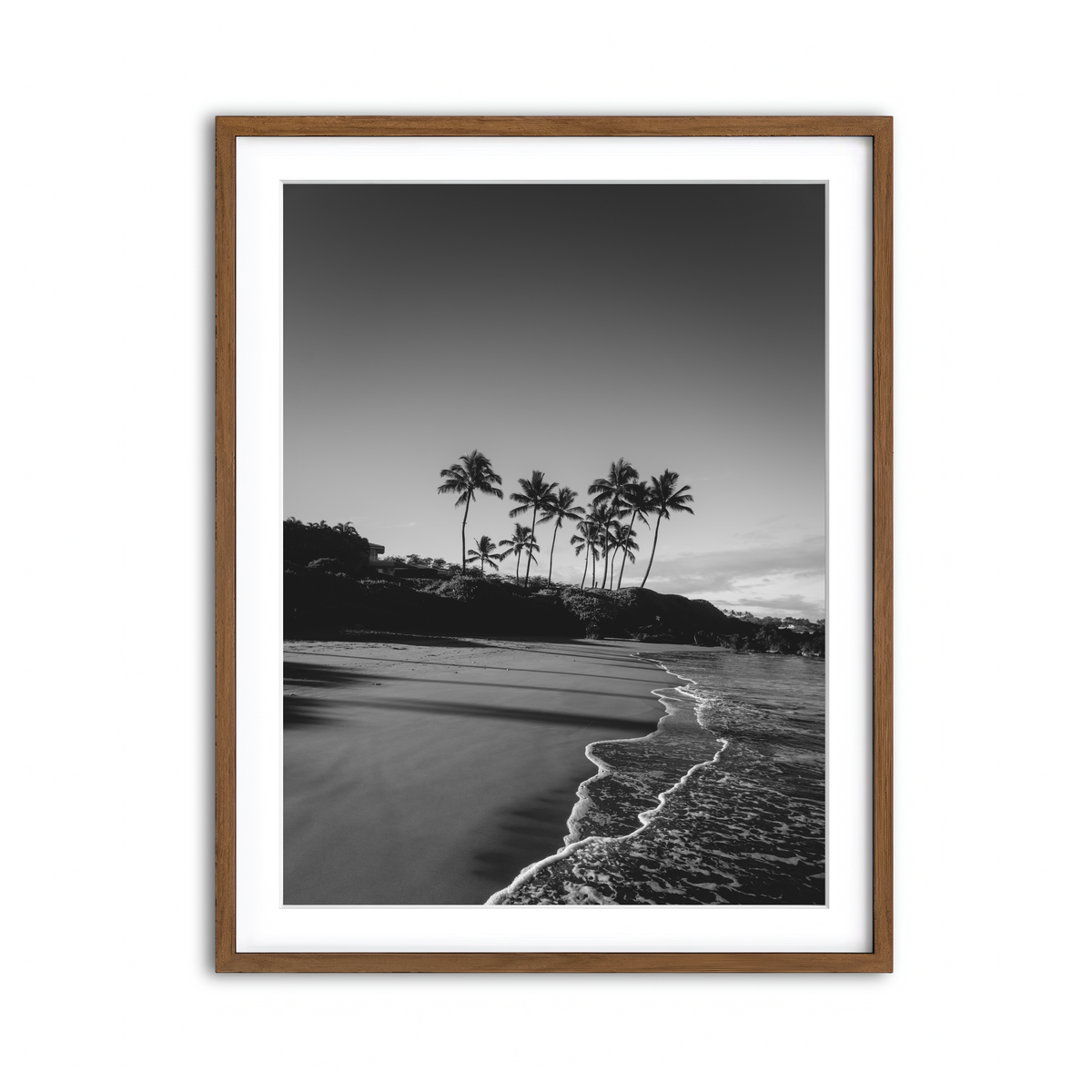 Framed Print 3x4 Walnut