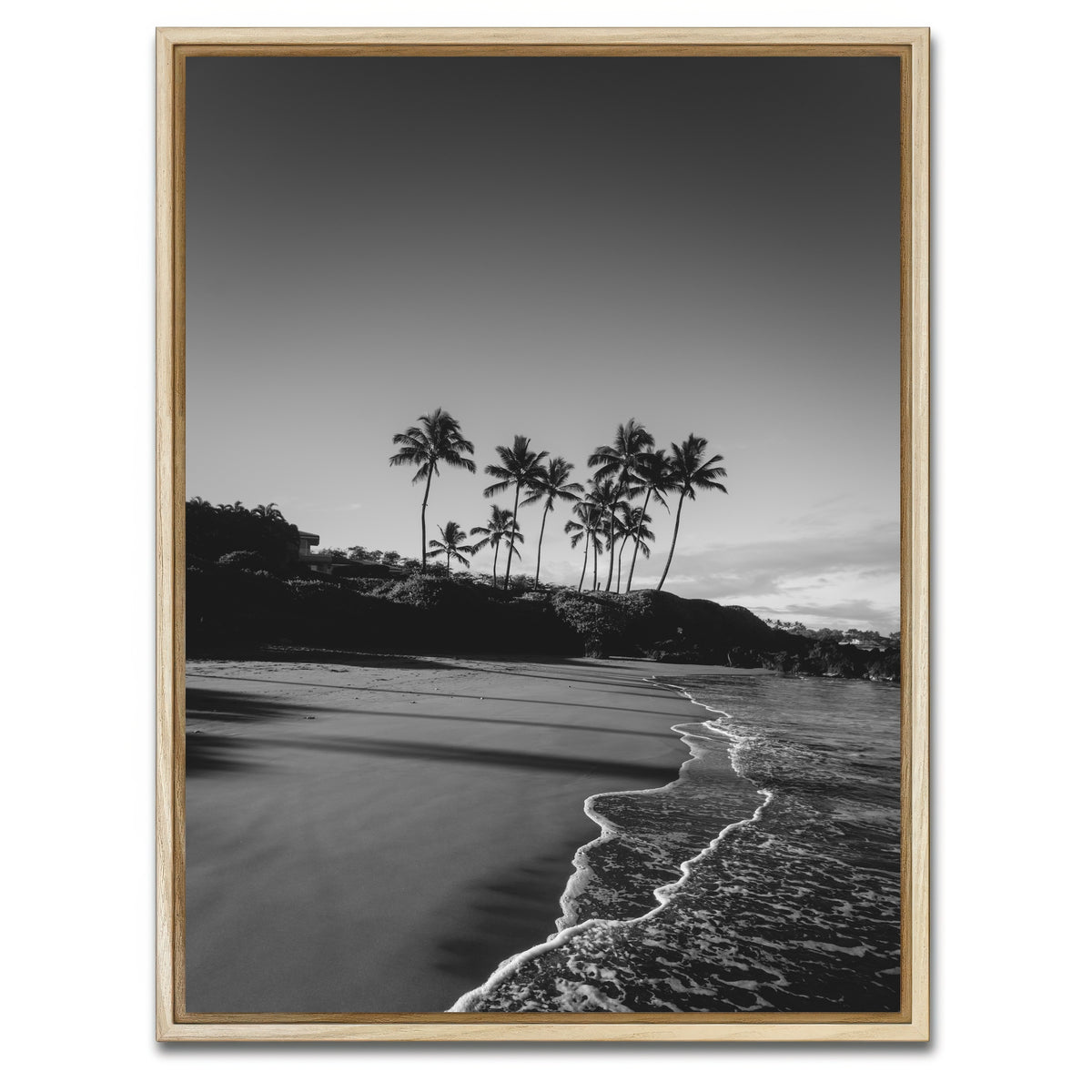 AUTO-MOCKUP WHITE | Beach Walk | 1 Piece | Natural Framed Canvas | group=3x4