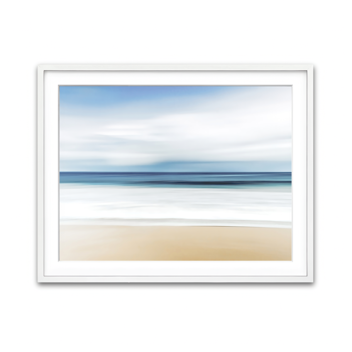 Framed Print 4x3 White