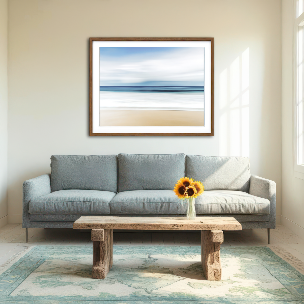 AUTO-MOCKUP ROOM | Beach Wall Art