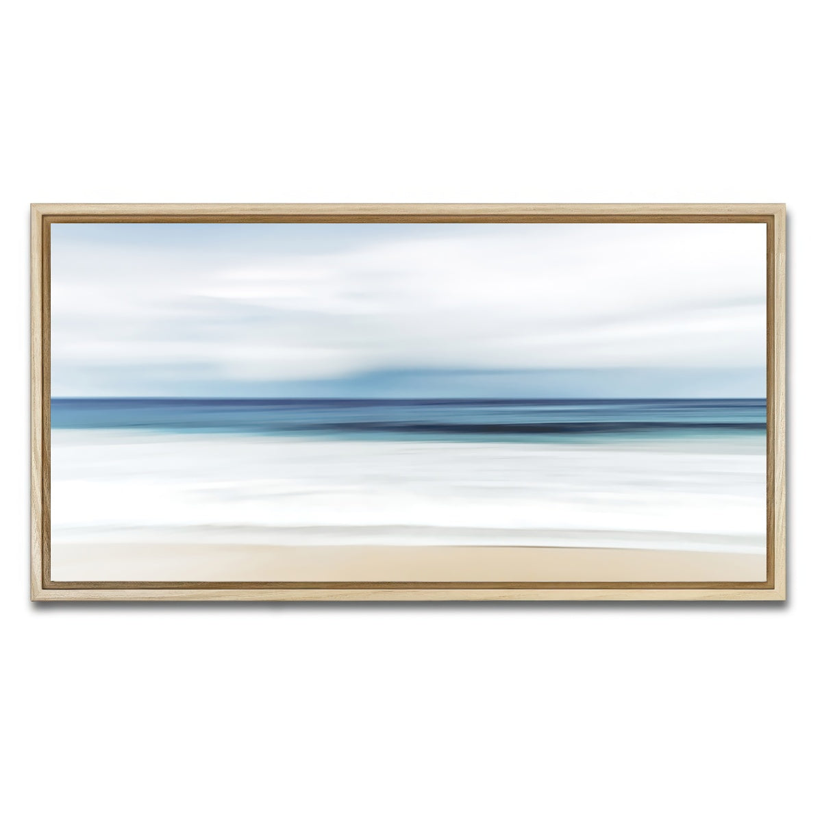 AUTO-MOCKUP WHITE | Beach | 1 Piece | Natural Framed Canvas | group=2x1