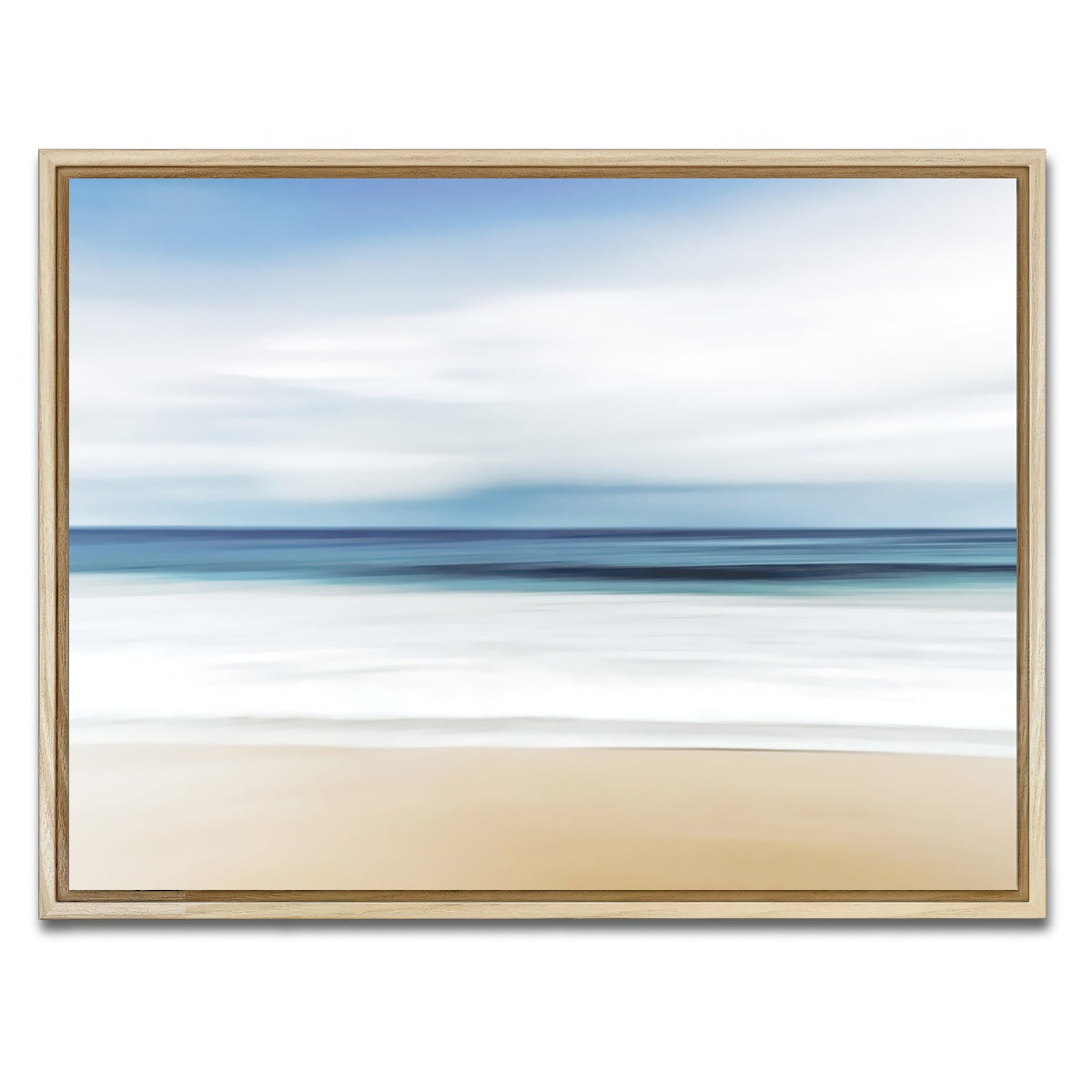 AUTO-MOCKUP WHITE | Beach | 1 Piece | Natural Framed Canvas | group=4x3