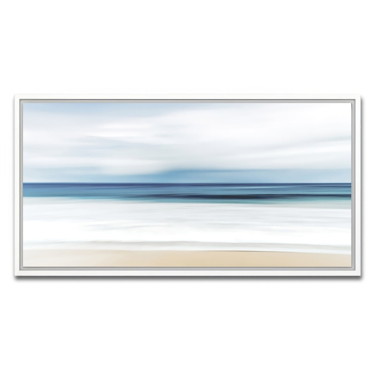 AUTO-MOCKUP WHITE | Beach | 1 Piece | White Framed Canvas | group=2x1