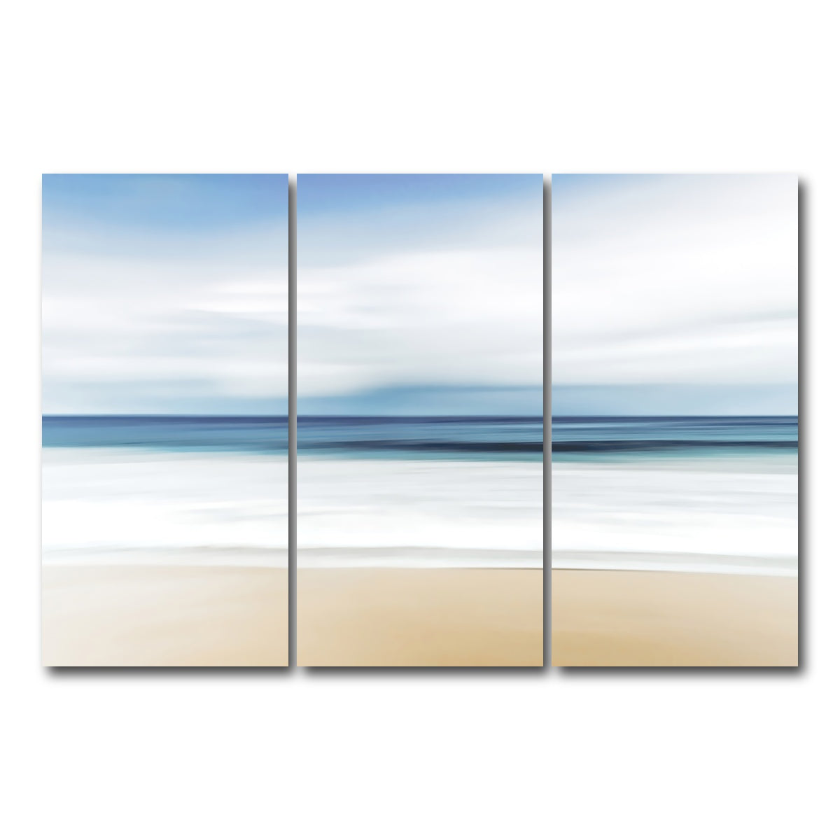 AUTO-MOCKUP WHITE | Beach | 3 Piece | Gallery Wrap Canvas | group=12x24