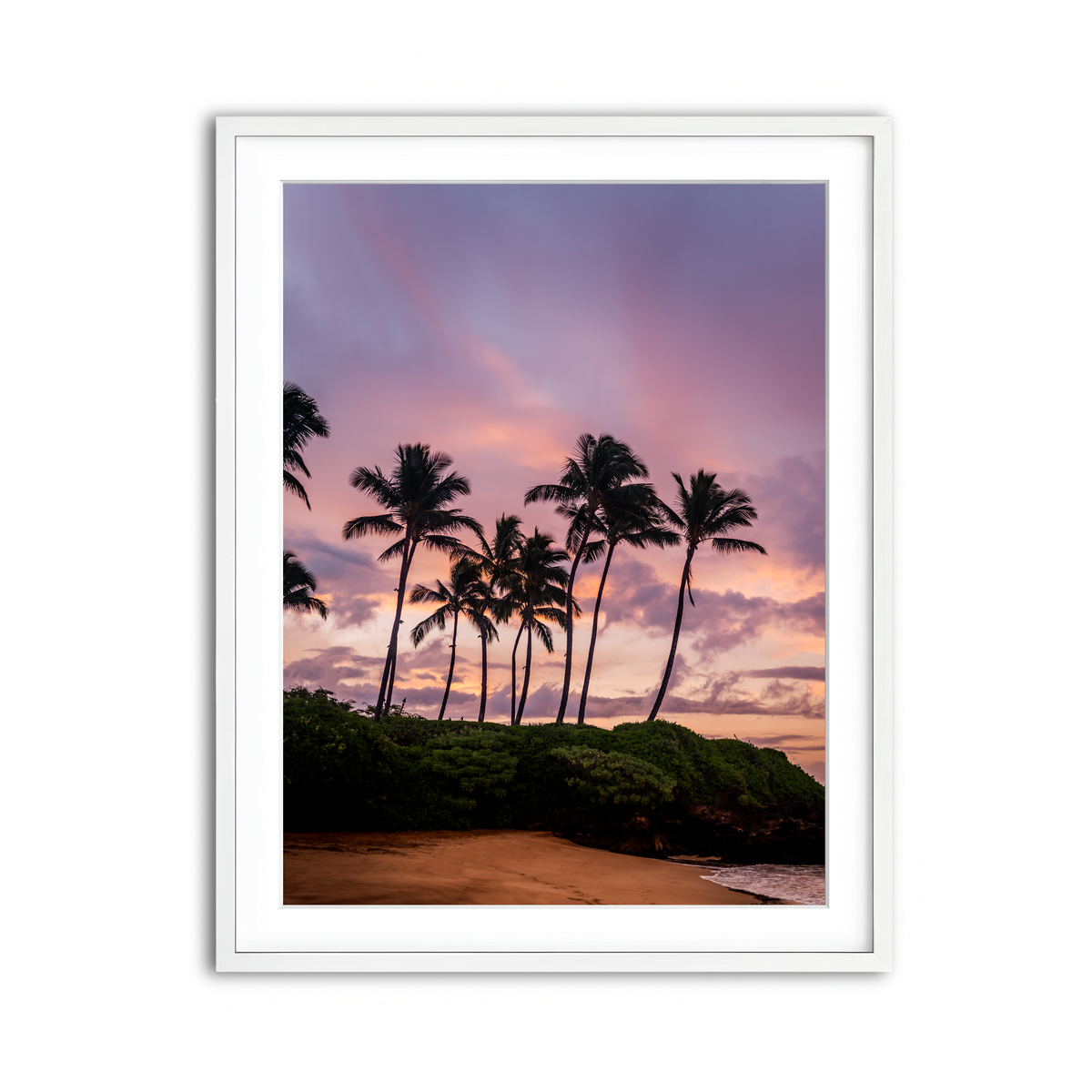 Framed Print 3x4 White